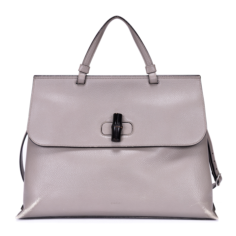 Gucci Bamboo Daily Top Handle Large - Picture 1 of 13